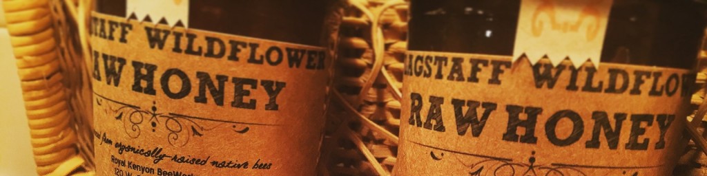 Flagstaff Arizona Raw organic honey 