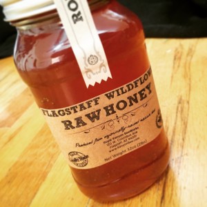 Flagstaff farmers market raw wildflower honey